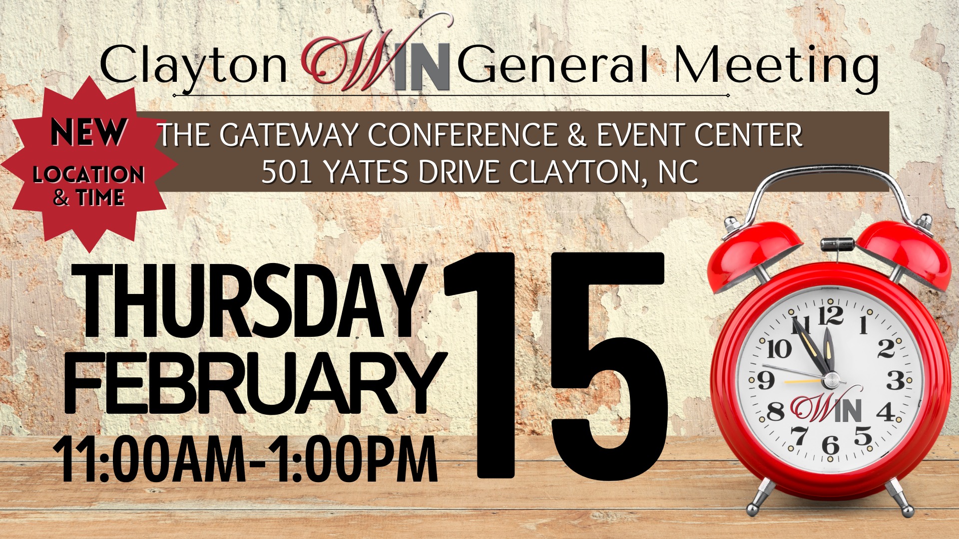 February General Meeting