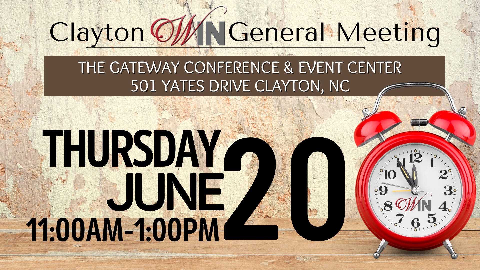 June General Meeting - Business Expo
