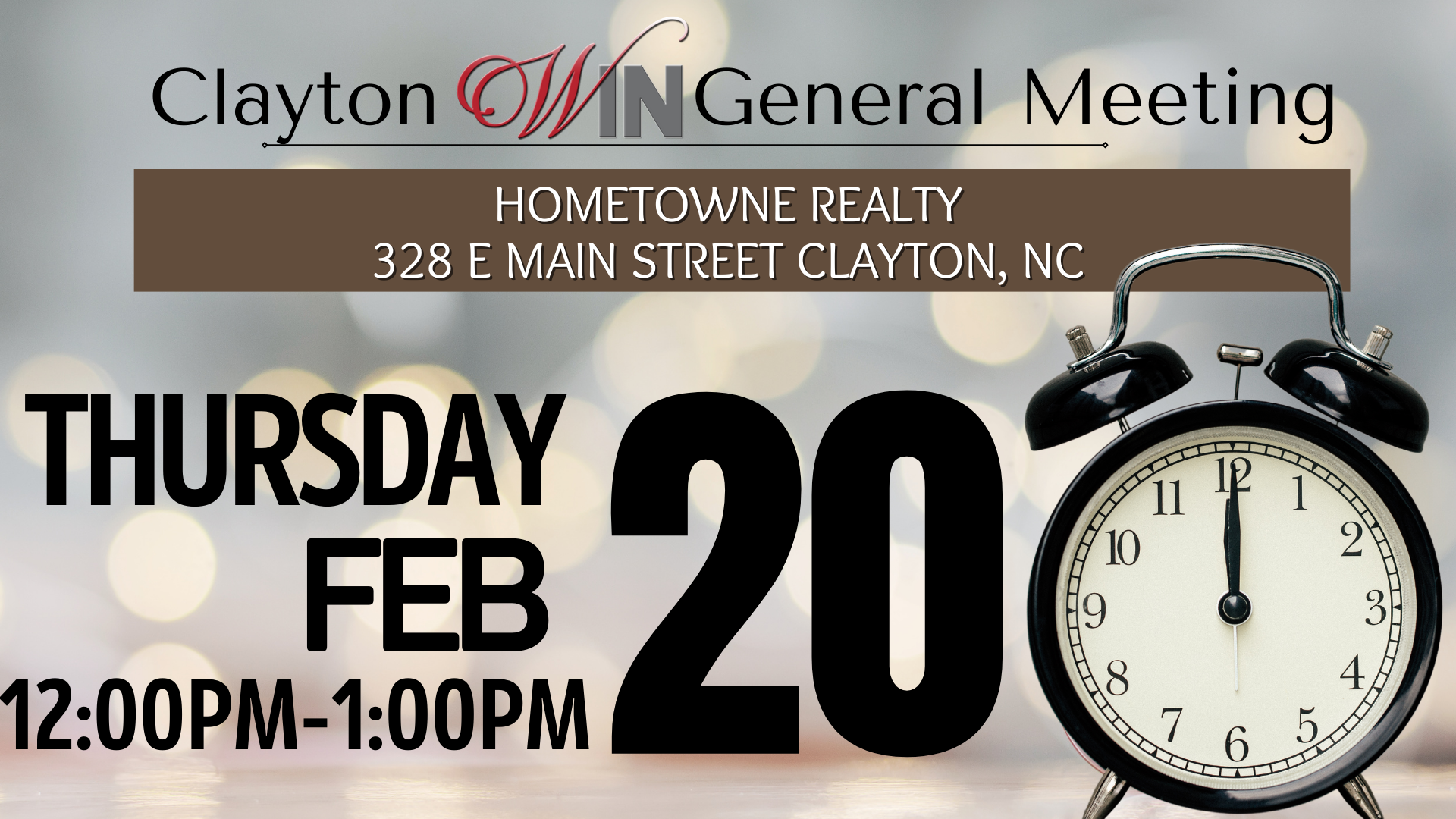 General Meeting | February