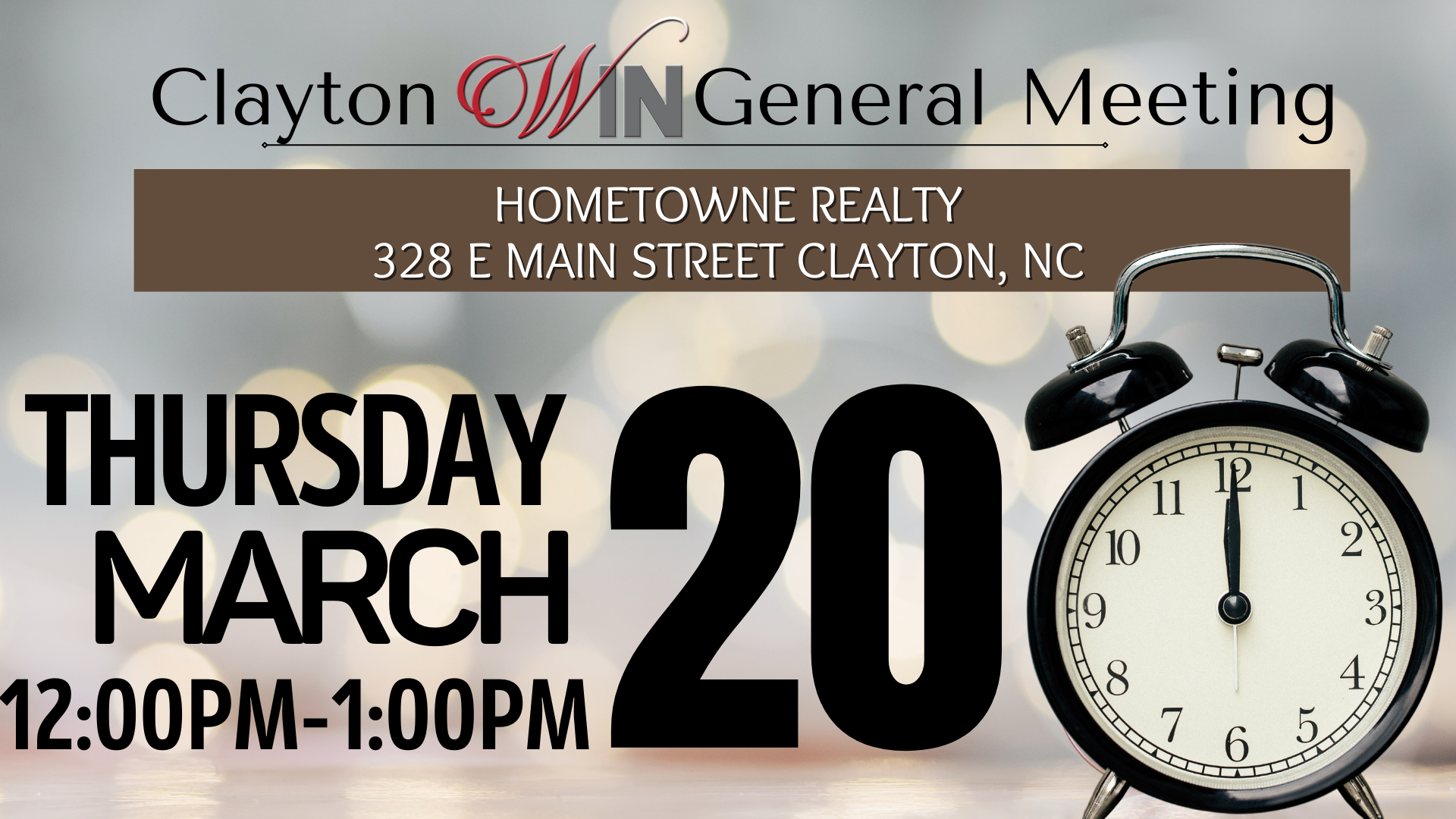 General Meeting | March