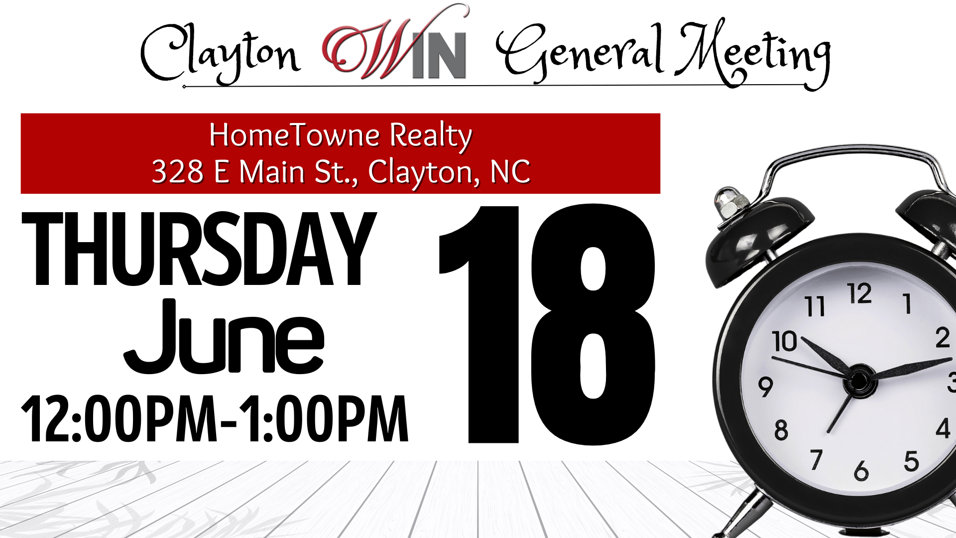 June General Meeting